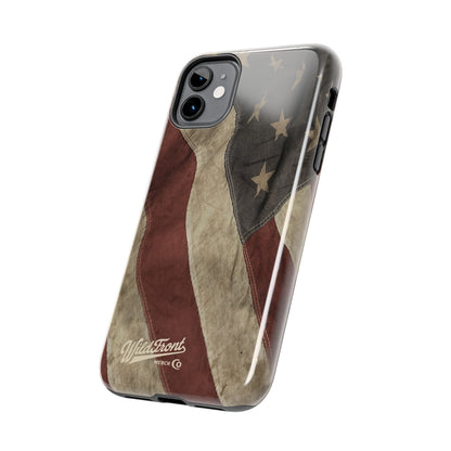 Vintage American Flag-Tough Phone Case