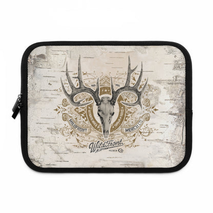 Whitetail Skull Laptop Sleeve