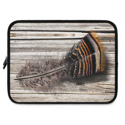 Turkey Feather Laptop Sleeve