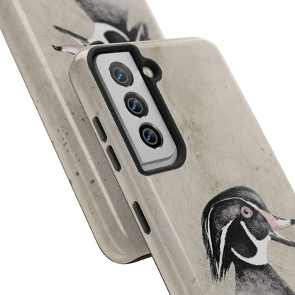 Wood Duck Tough Phone Cases