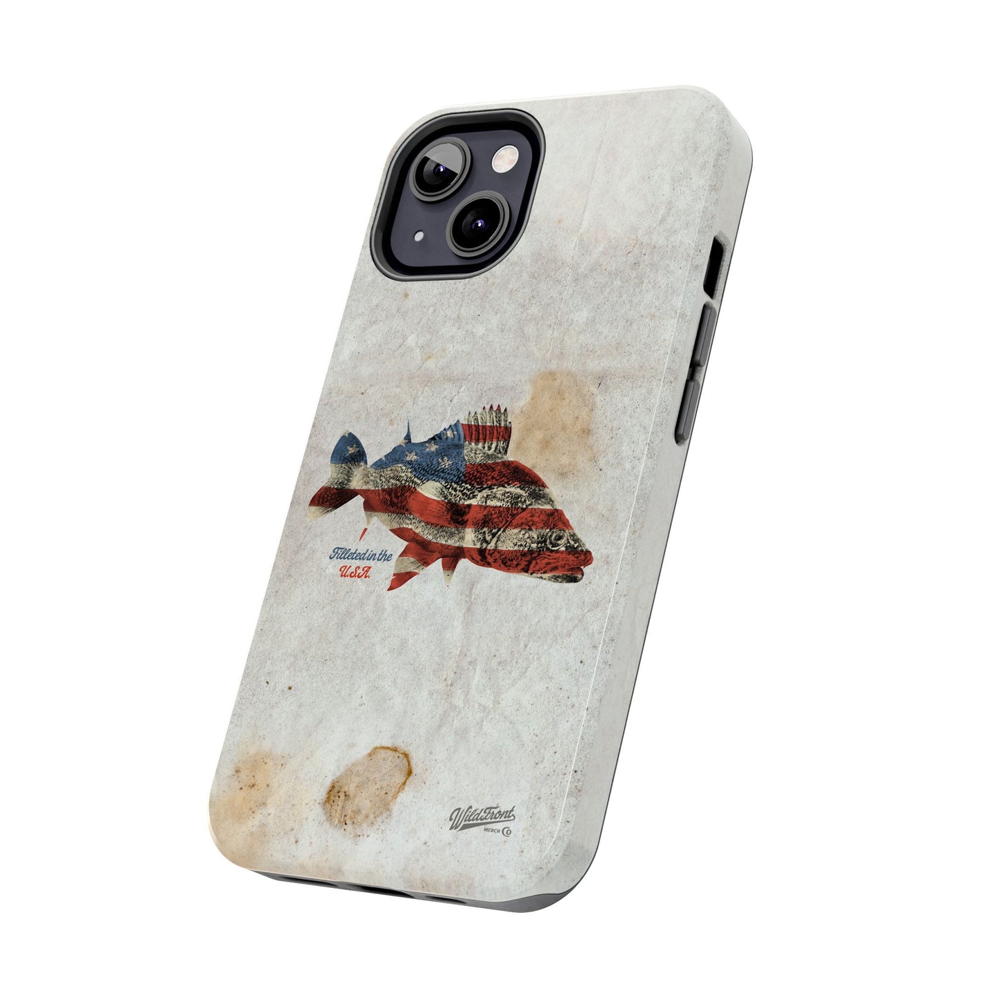 Walleye Filleted In The USA Tough Phone Cases