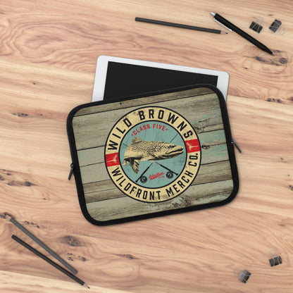 Brown Trout Laptop Sleeve