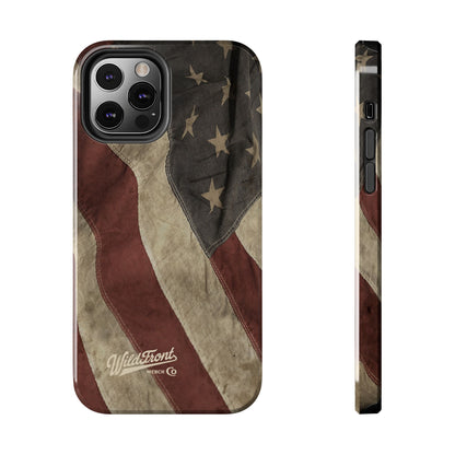 Vintage American Flag-Tough Phone Case
