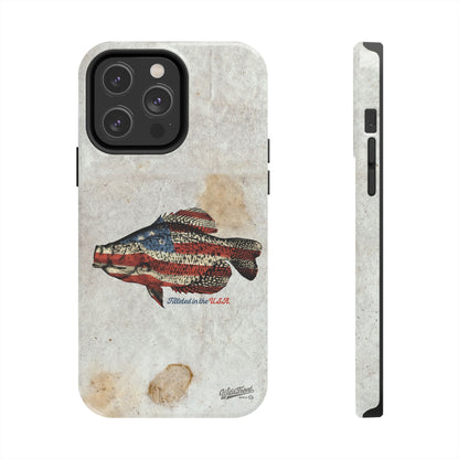 Crappie Filleted In The USA Tough Phone Cases