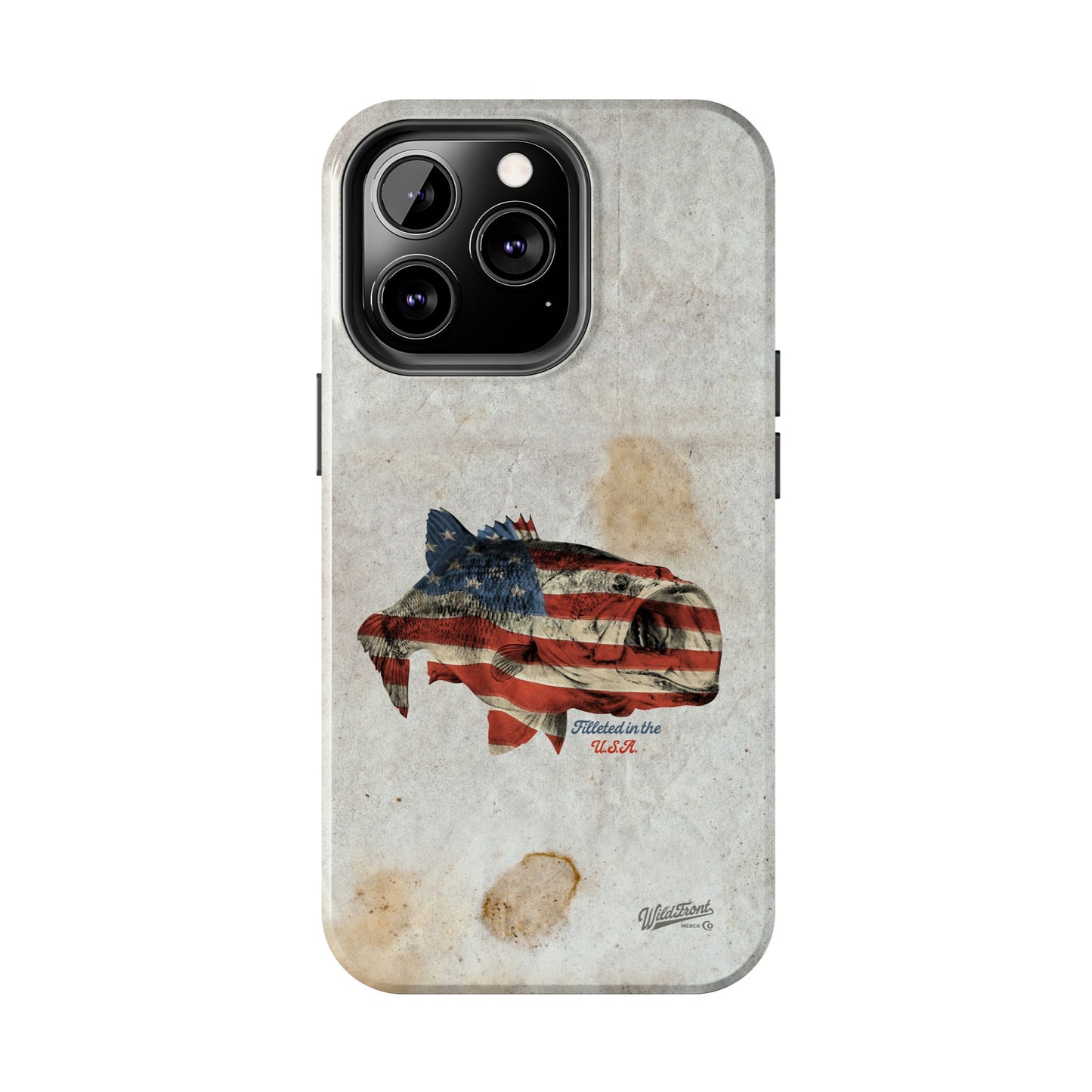 Largemouth Bass Filleted In The USA Tough Phone Cases
