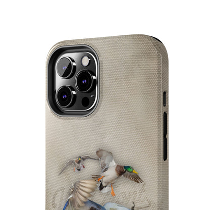 Mallards Flying-Tough Phone Case
