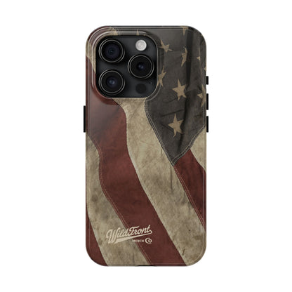 Vintage American Flag-Tough Phone Case