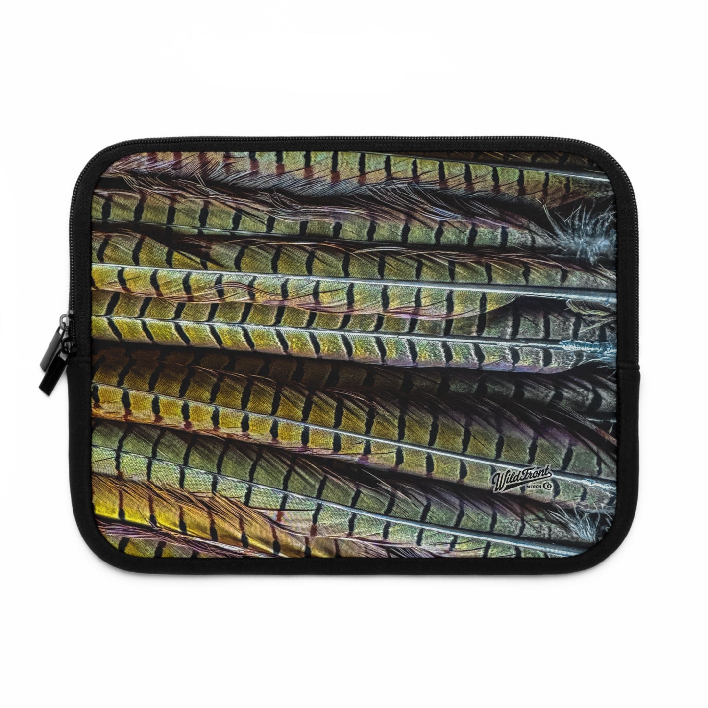 Pheasant Tail Feathers Laptop Sleeve