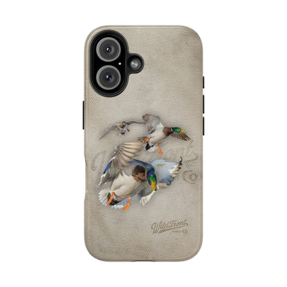 Mallards Flying-Tough Phone Case