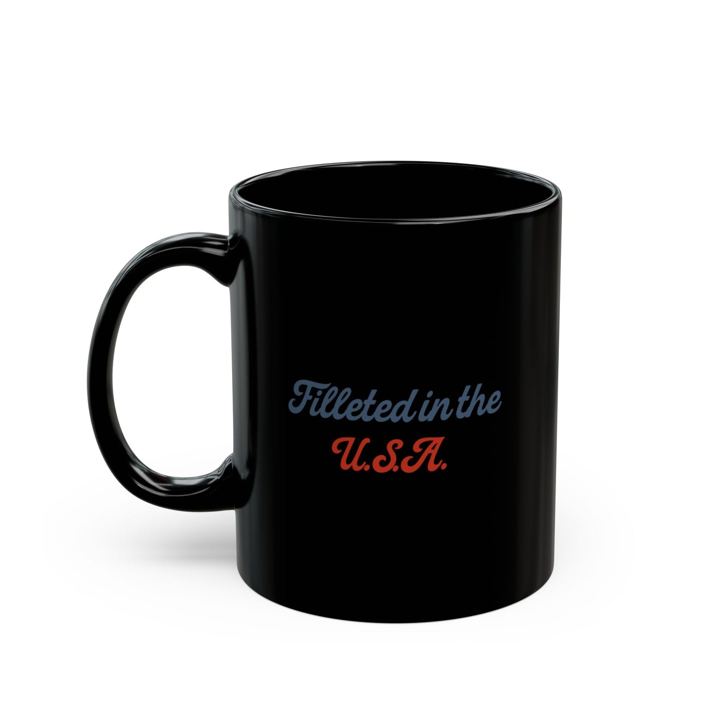USA Pike Black Mug