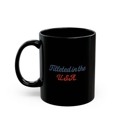 USA Pike Black Mug