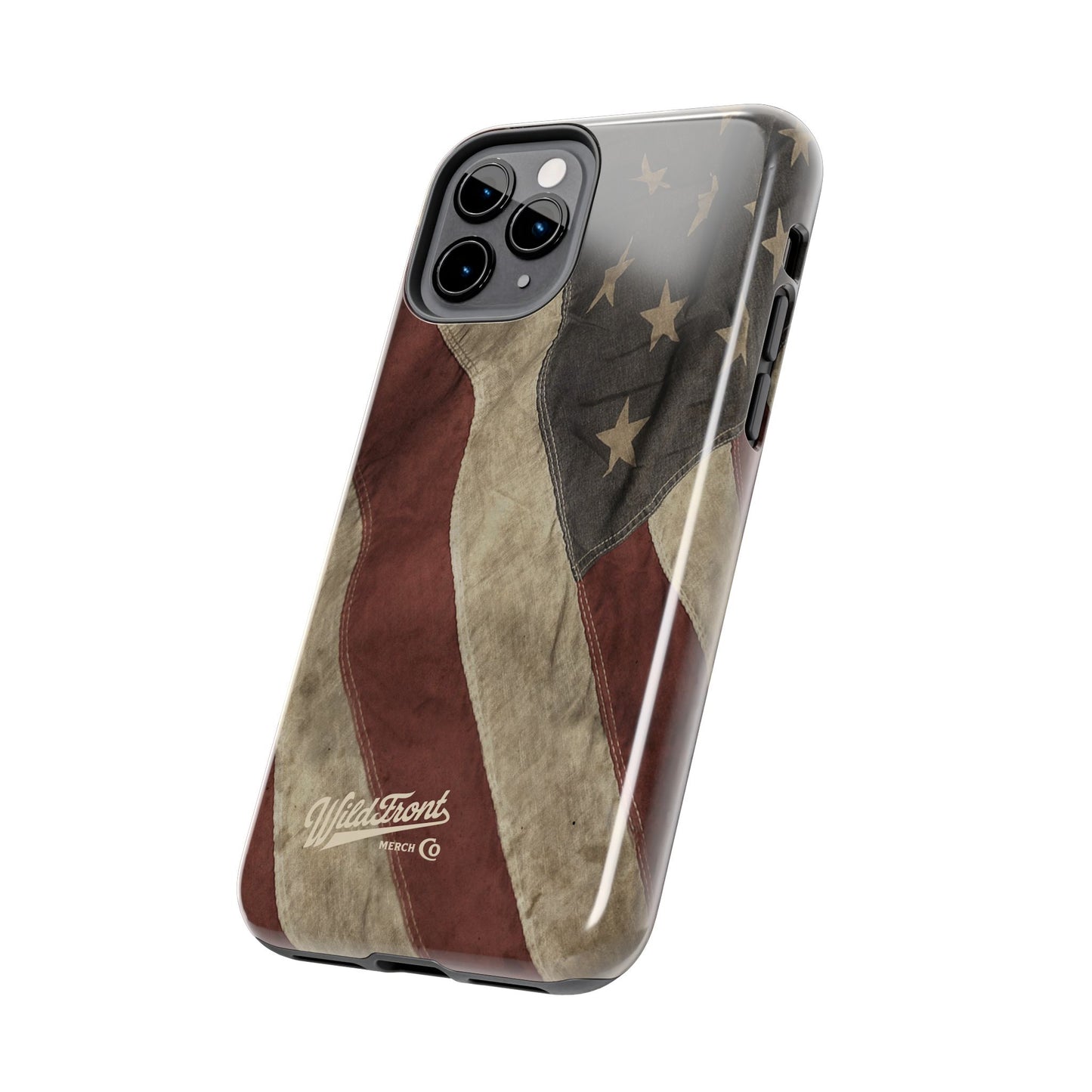 Vintage American Flag-Tough Phone Case