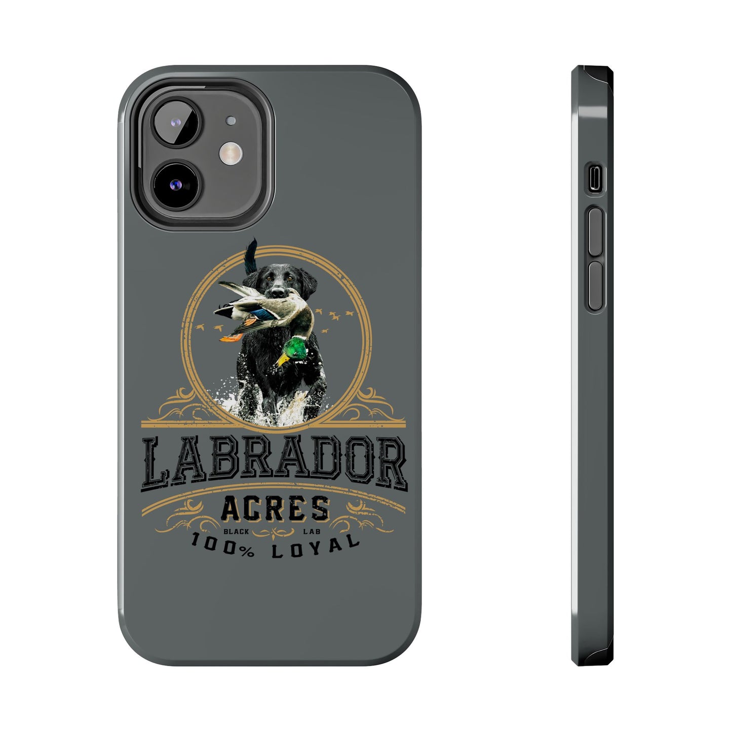 Labrador Acres Black Phone Case