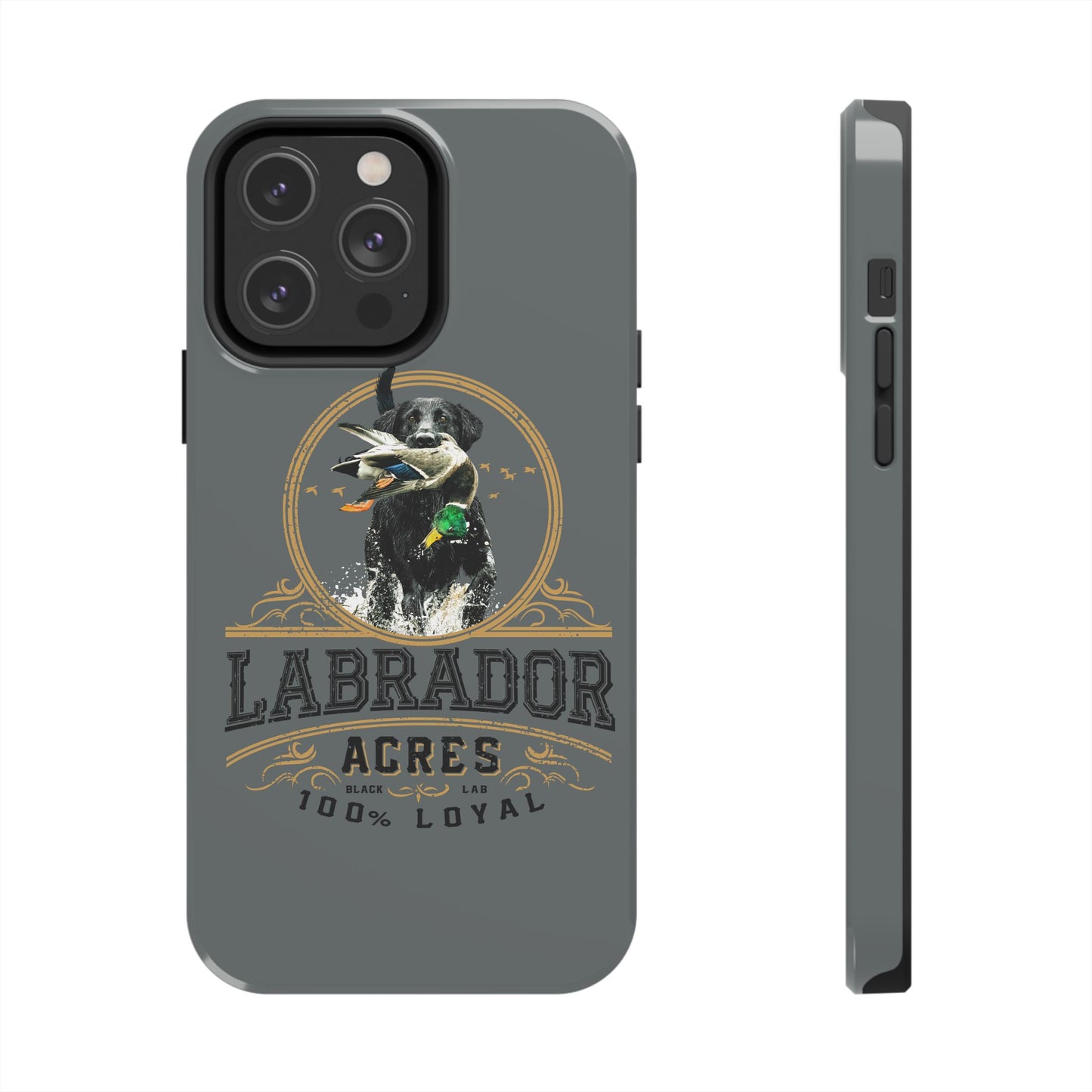 Labrador Acres Black Phone Case