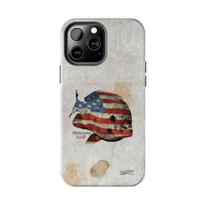 Bluegill Filleted In The USA Tough Phone Cases