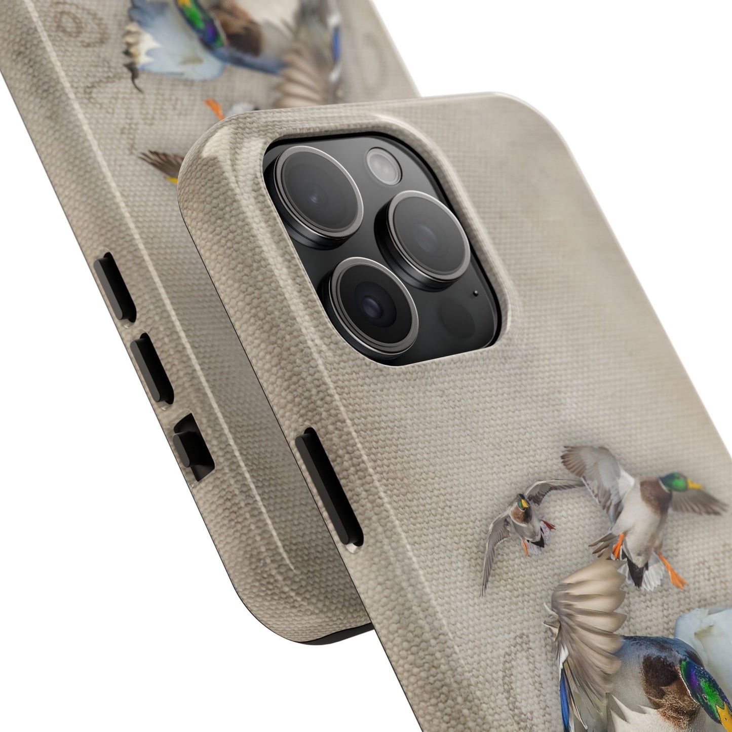 Mallards Flying-Tough Phone Case