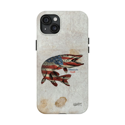 Northern Pike Filleted In The USA Tough Phone Cases