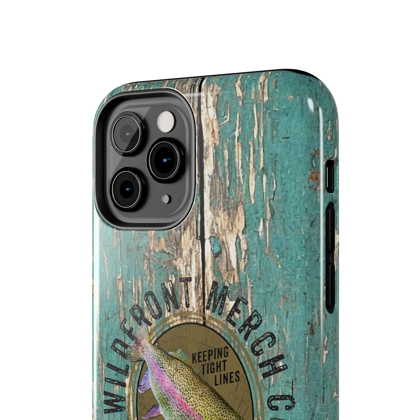 Vintage Rainbow Trout-Tough Phone Case
