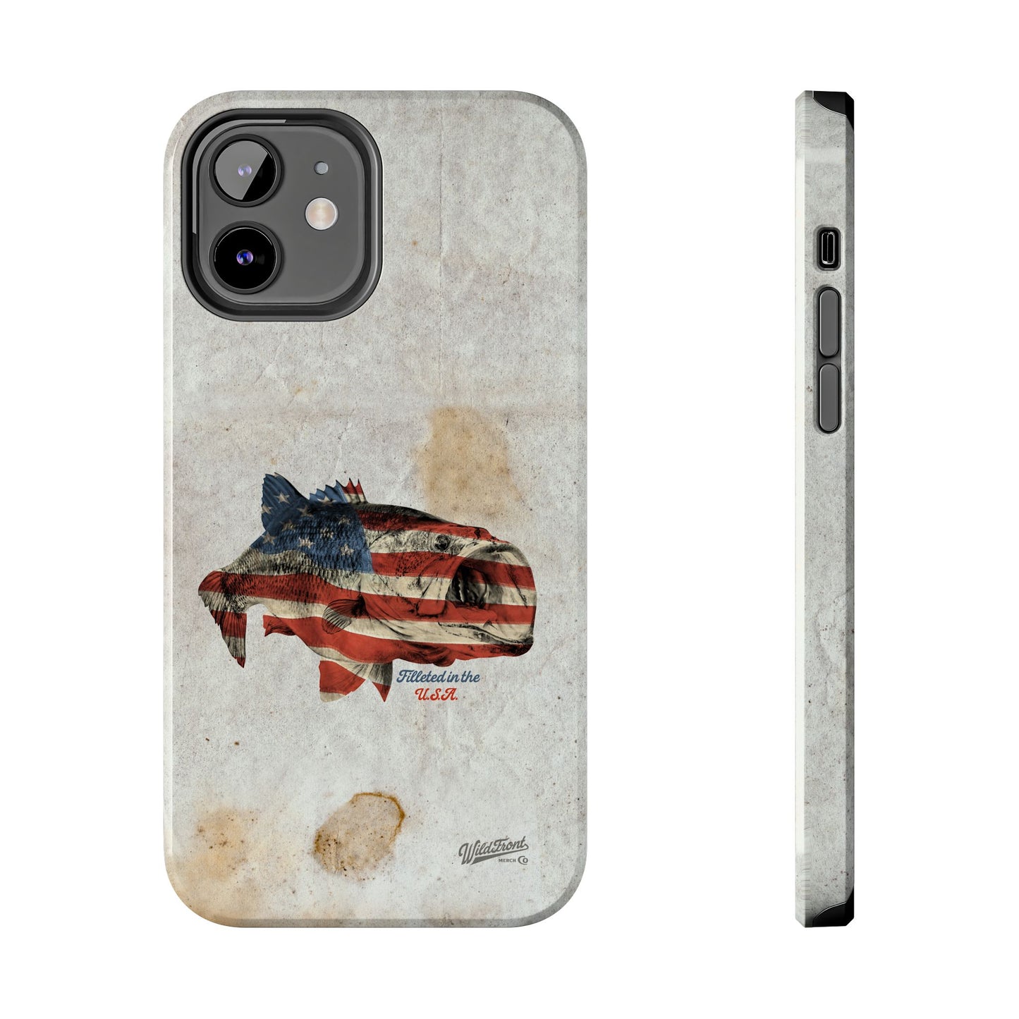 Largemouth Bass Filleted In The USA Tough Phone Cases