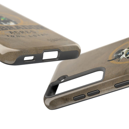 Black labrador-Tough Phone Cases