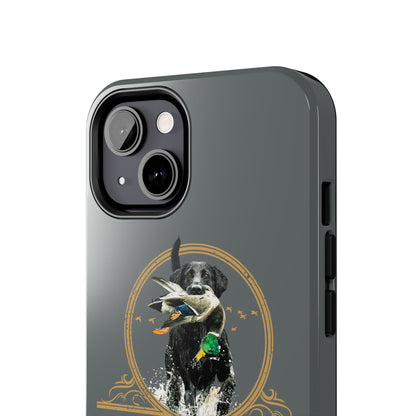 Labrador Acres Black Phone Case