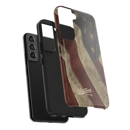 Vintage American Flag-Tough Phone Case