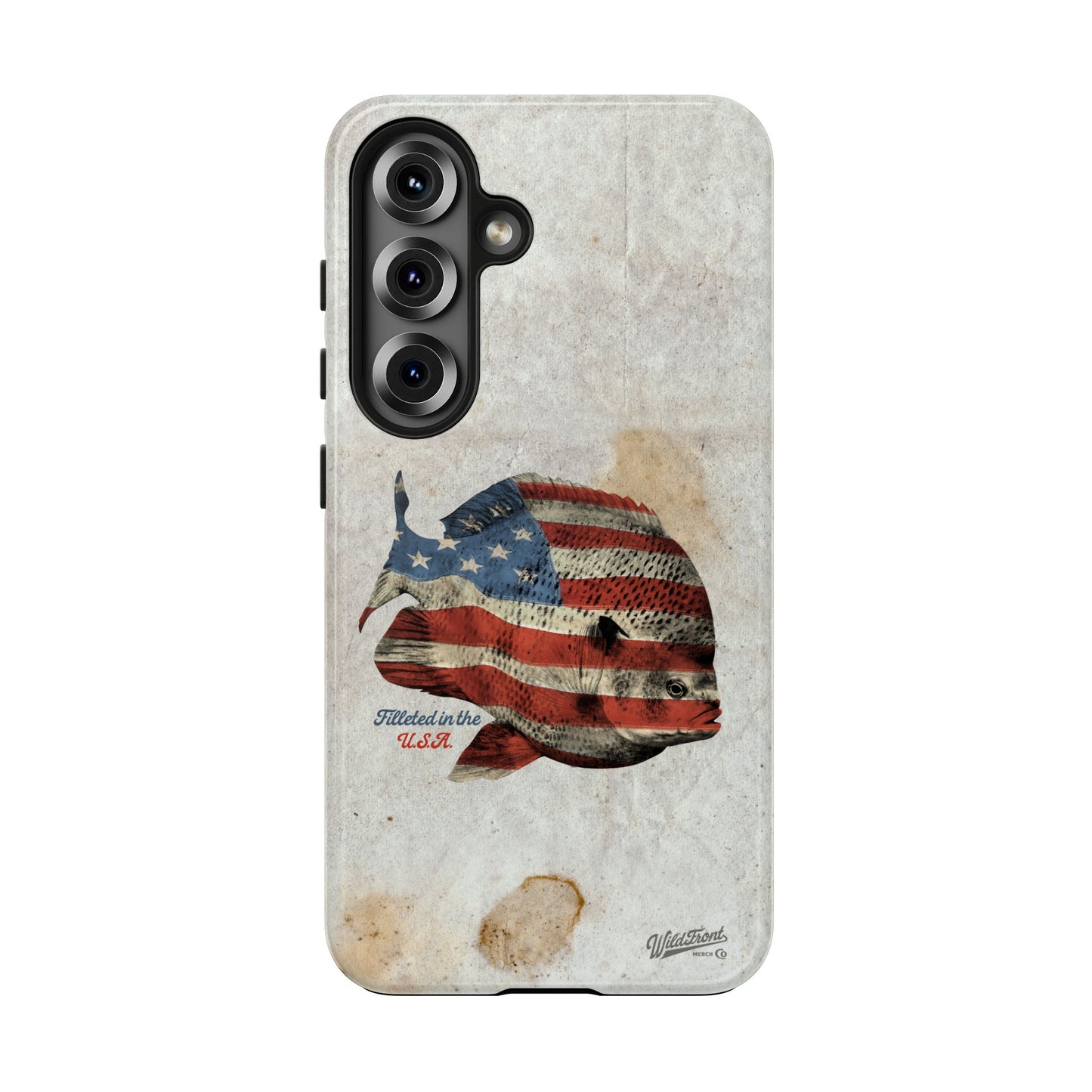 Bluegill Filleted In The USA Tough Phone Cases