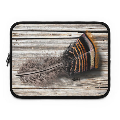 Turkey Feather Laptop Sleeve