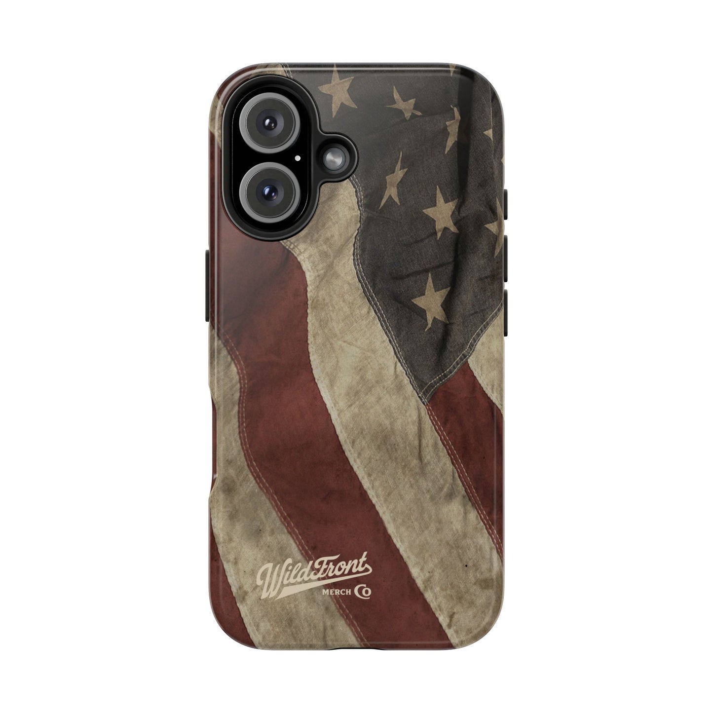 Vintage American Flag-Tough Phone Case