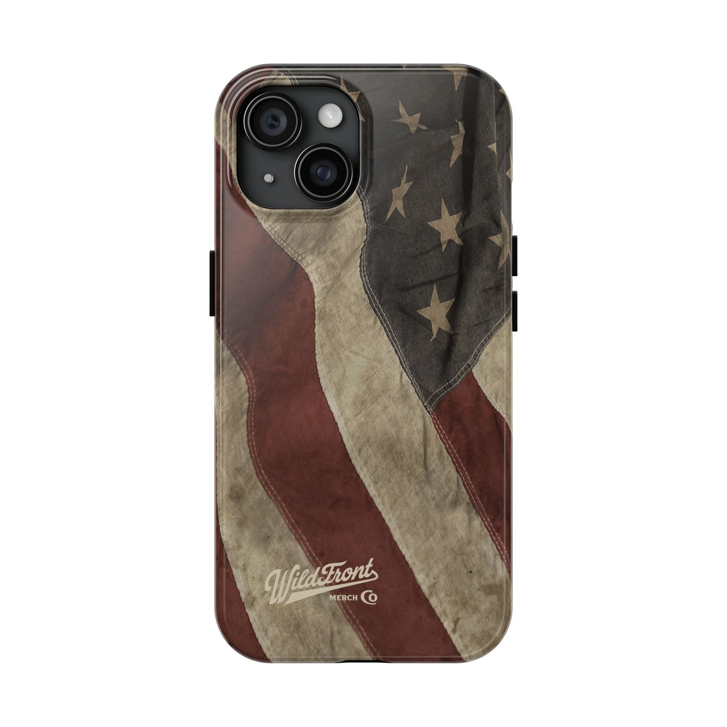 Vintage American Flag-Tough Phone Case