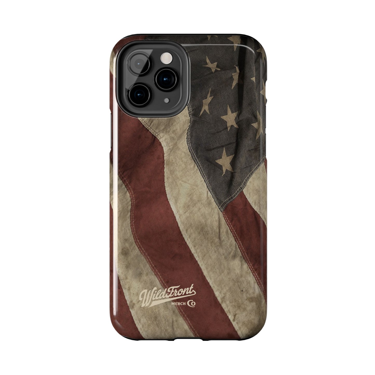 Vintage American Flag-Tough Phone Case