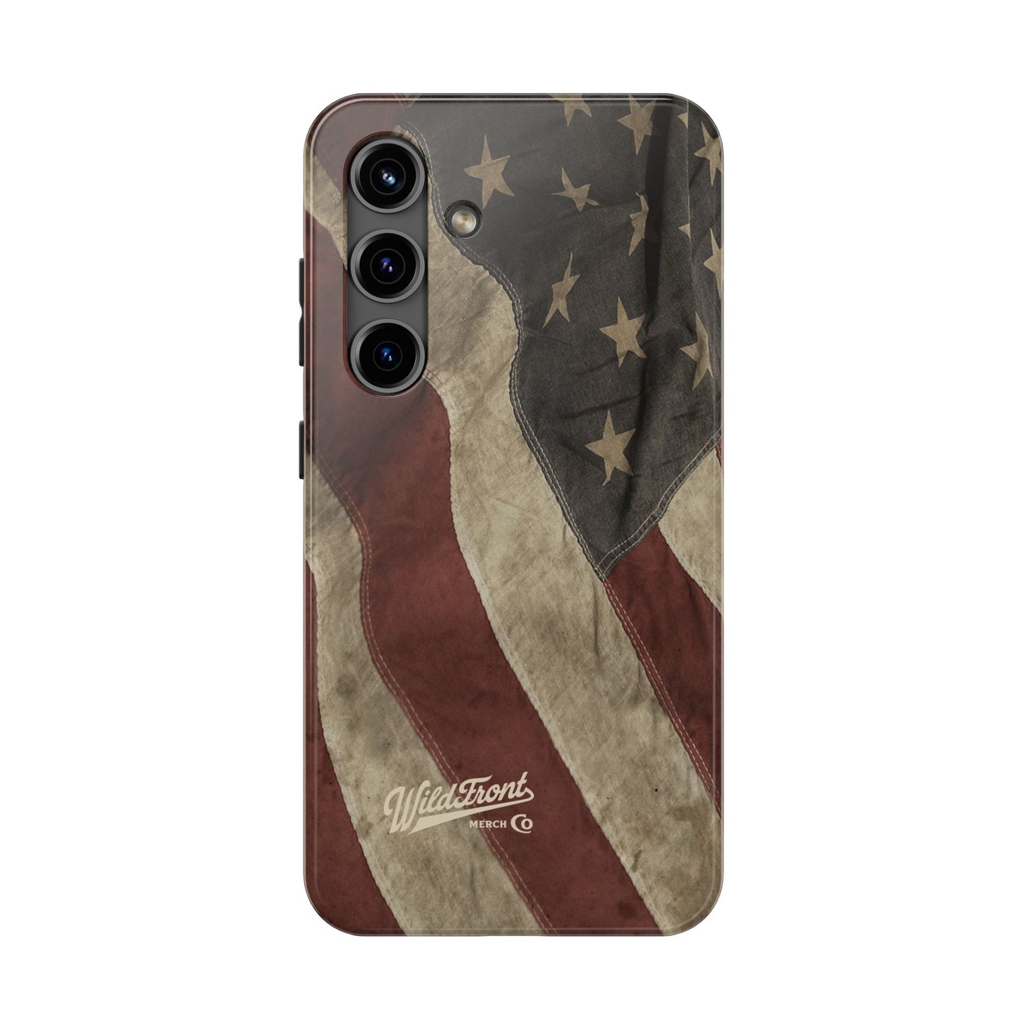 Vintage American Flag-Tough Phone Case