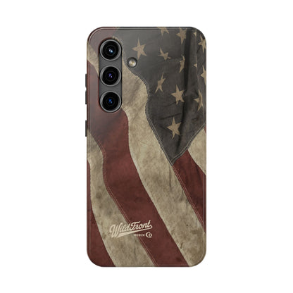 Vintage American Flag-Tough Phone Case