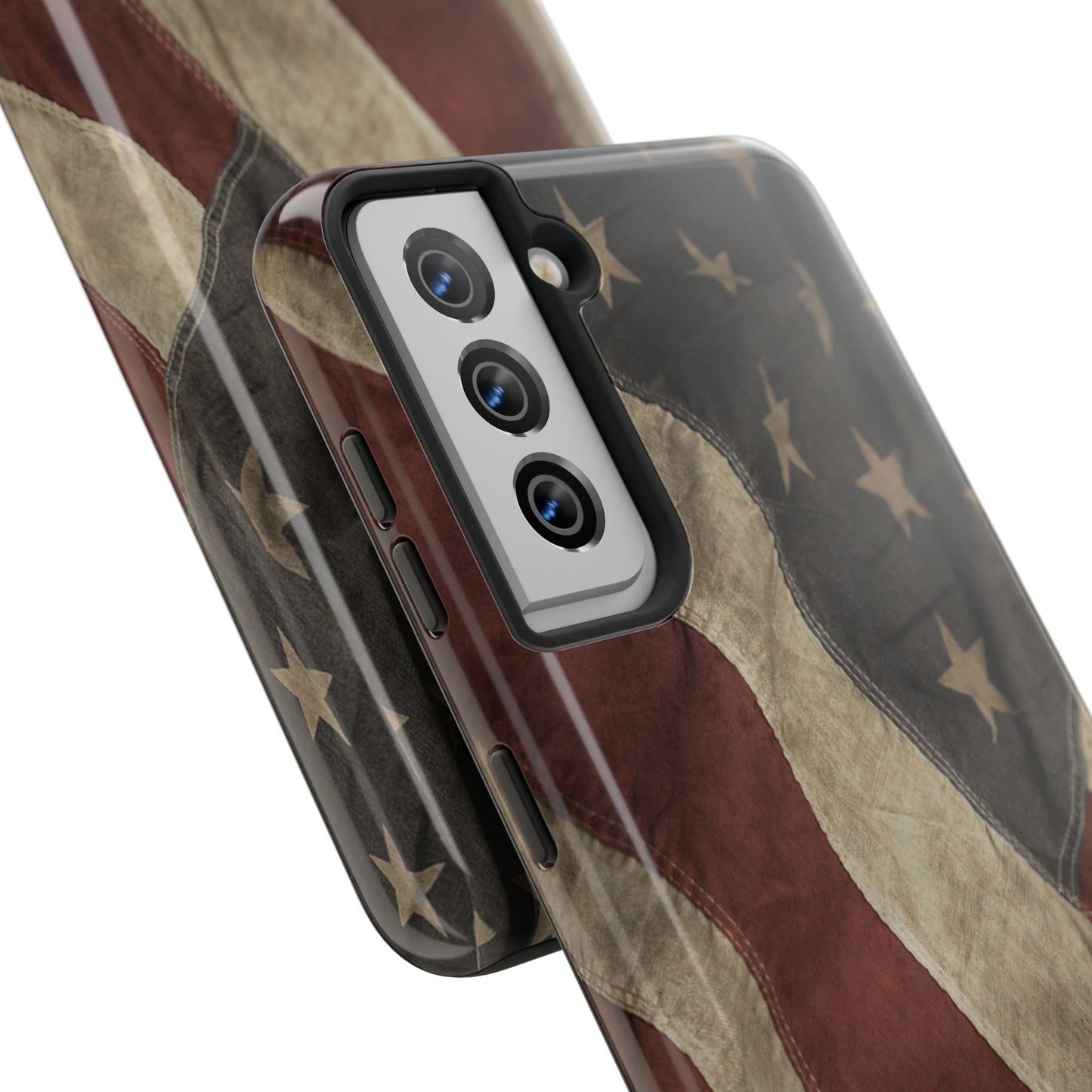 Vintage American Flag-Tough Phone Case