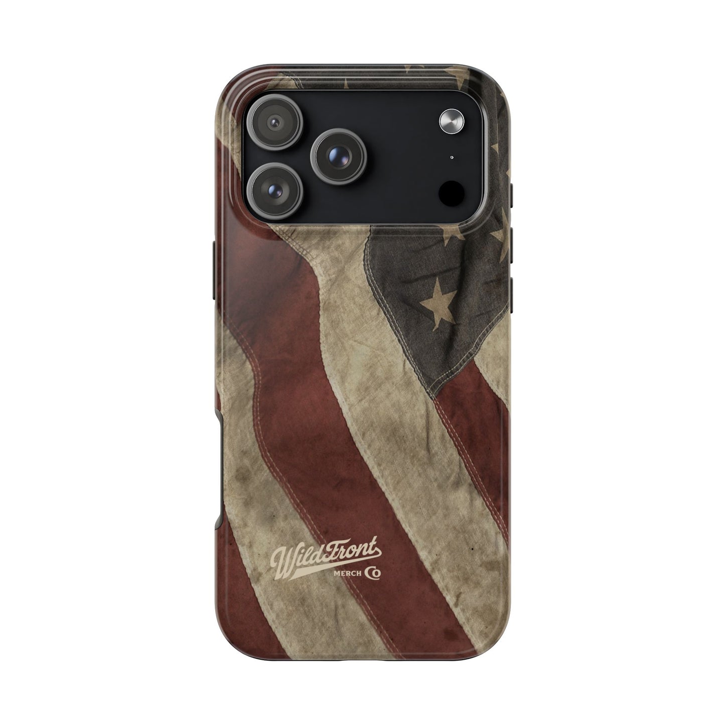 Vintage American Flag-Tough Phone Case