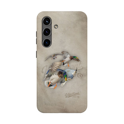Mallards Flying-Tough Phone Case