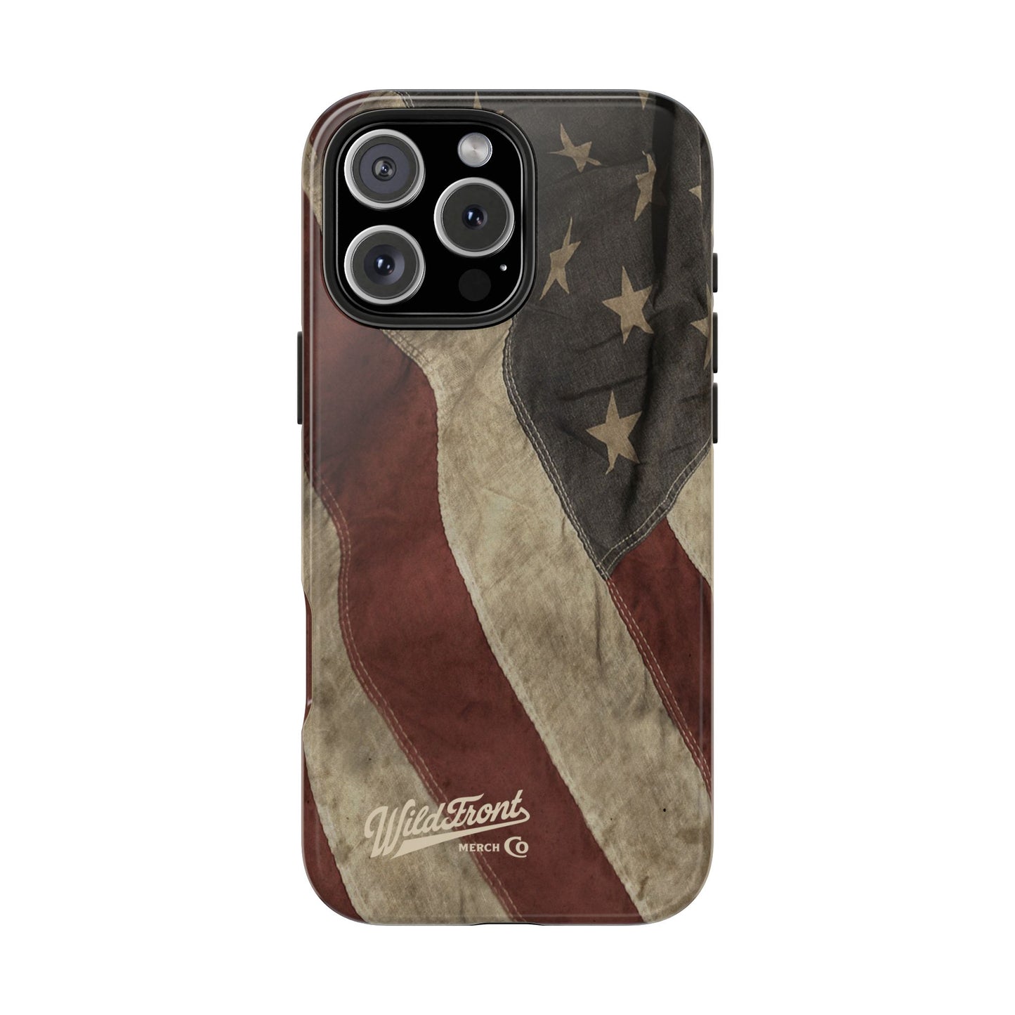 Vintage American Flag-Tough Phone Case