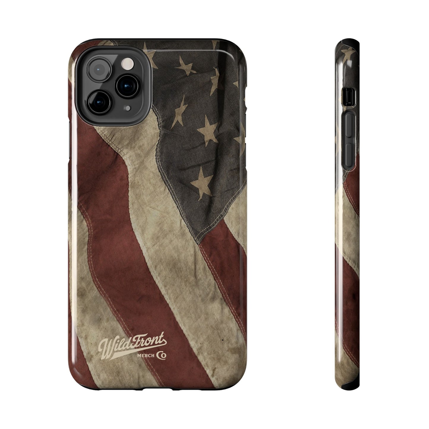 Vintage American Flag-Tough Phone Case