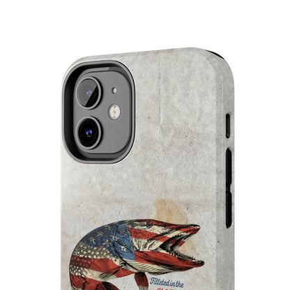 Northern Pike Filleted In The USA Tough Phone Cases