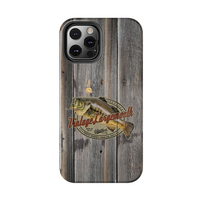 Vintage Largemouth Bass Tough Phone Cases