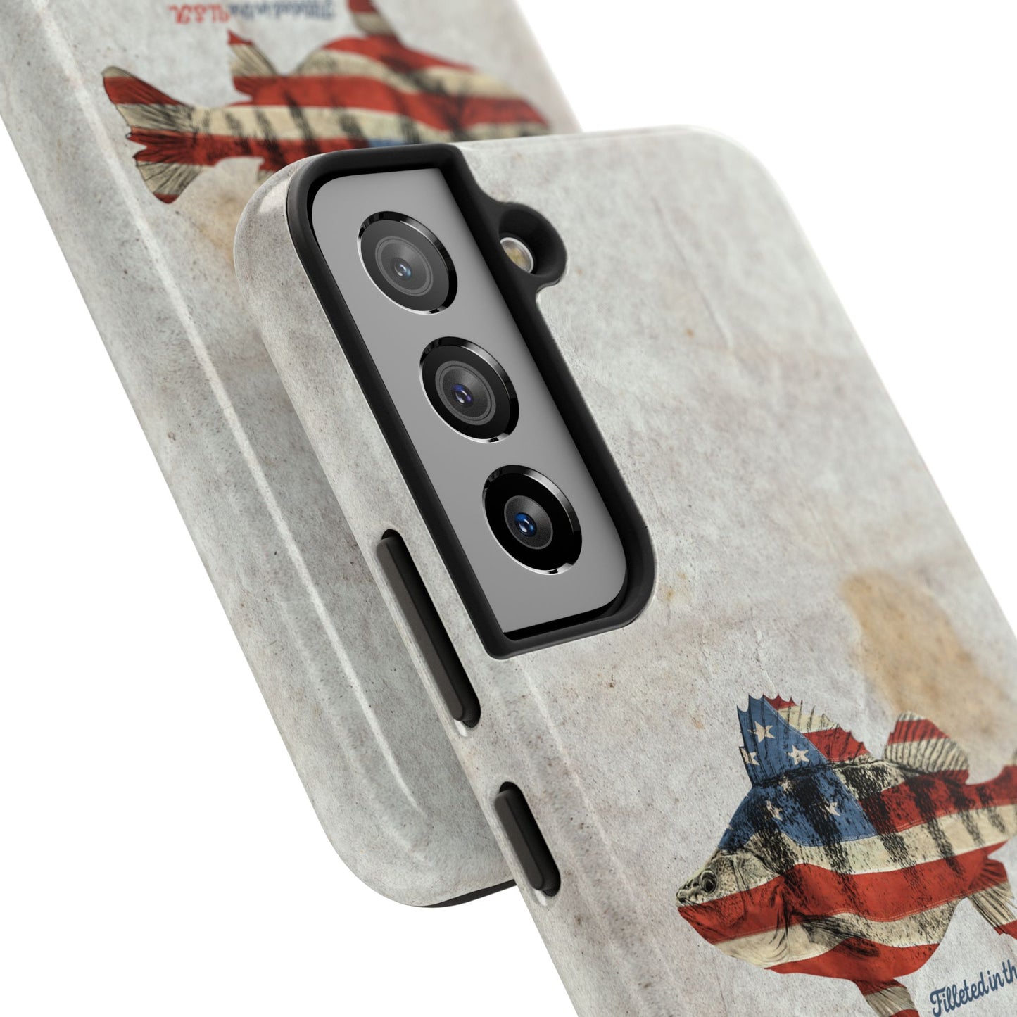 Perch Filleted In The USA Tough Phone Cases