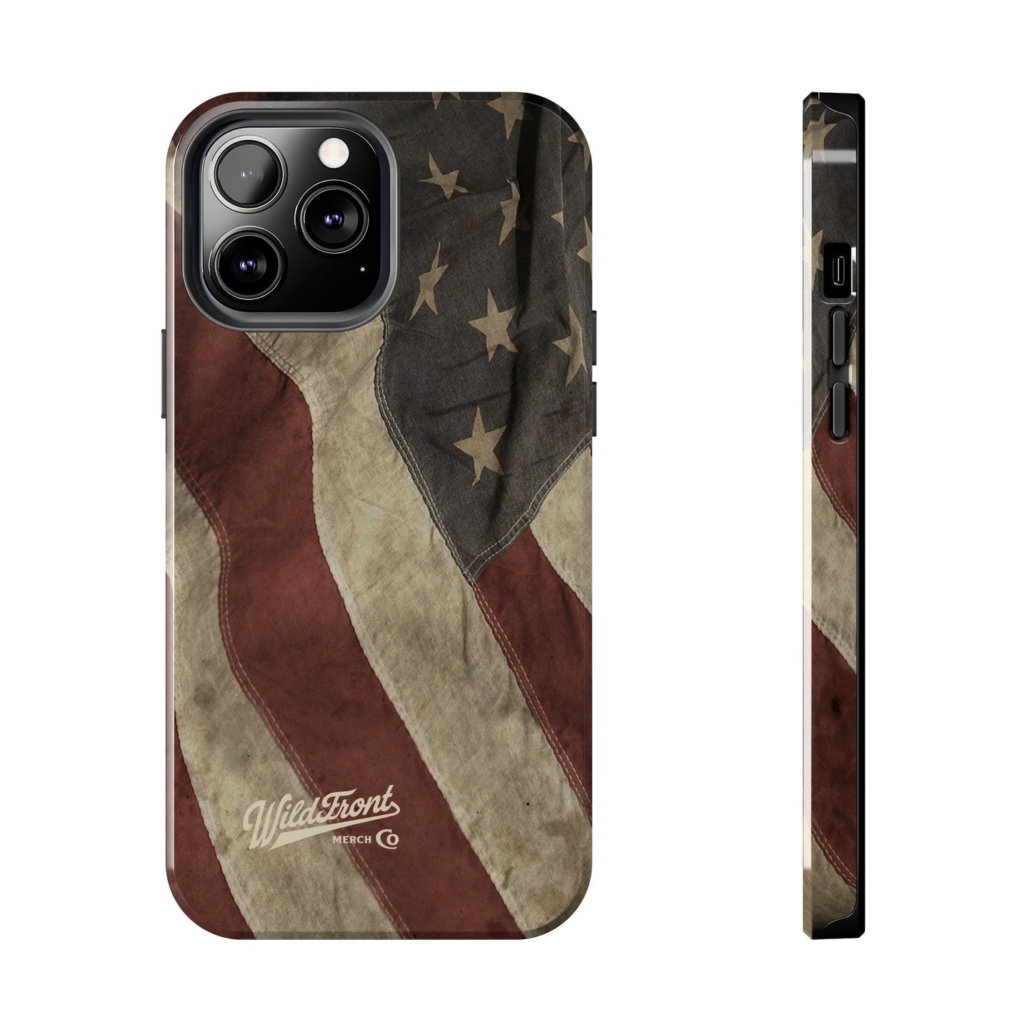Vintage American Flag-Tough Phone Case