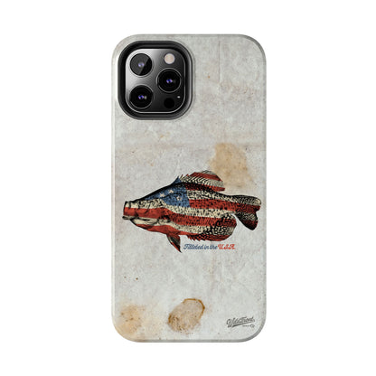 Crappie Filleted In The USA Tough Phone Cases