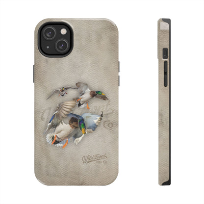 Mallards Flying-Tough Phone Case