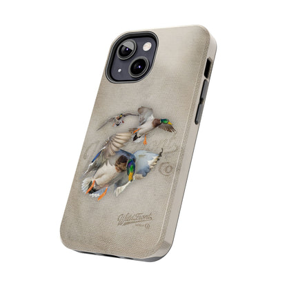 Mallards Flying-Tough Phone Case