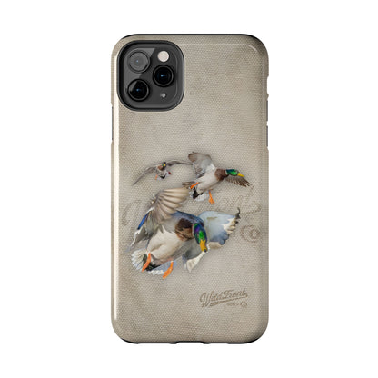 Mallards Flying-Tough Phone Case
