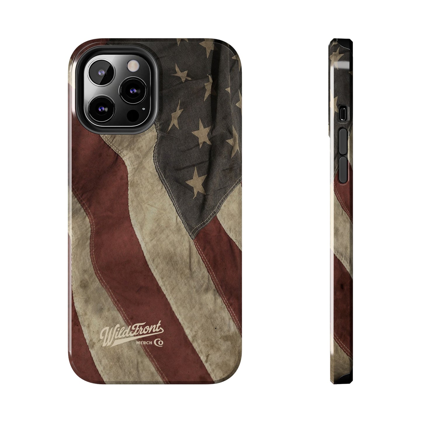 Vintage American Flag-Tough Phone Case