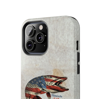 Northern Pike Filleted In The USA Tough Phone Cases