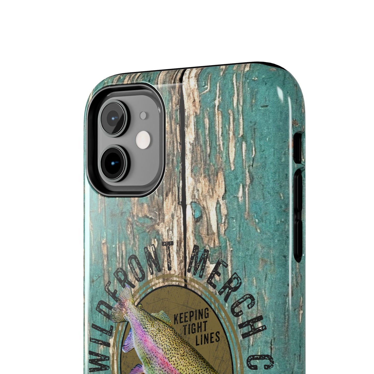 Vintage Rainbow Trout-Tough Phone Case