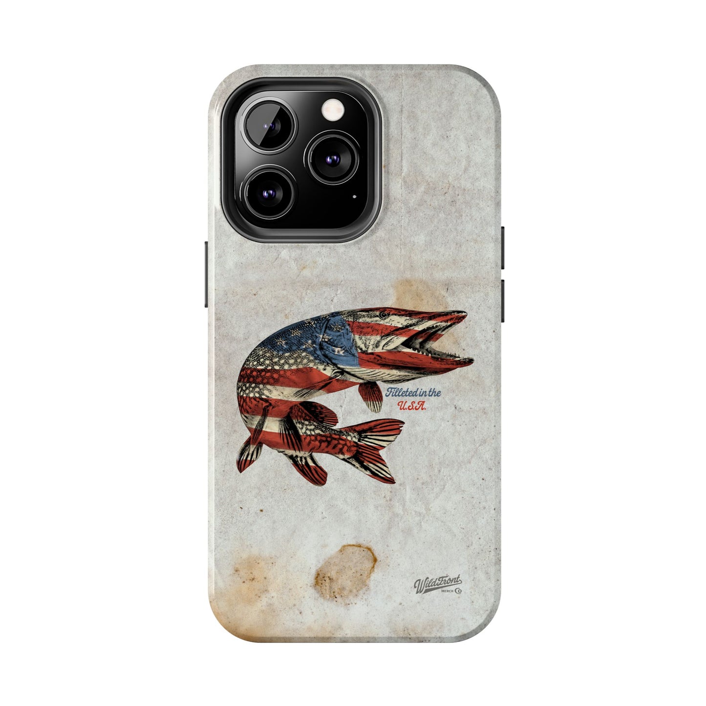 Northern Pike Filleted In The USA Tough Phone Cases